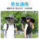 Woodpecker Sun Hat Men's Outdoor Travel Hiking Sun Hat Face Covering Sun Protection Fishing Hat Khaki 15cm Brim
