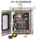Stainless steel water pump control box outdoor double door rainproof three-phase 380V outdoor sewage regulator pump fan control cabinet one control one sewage 0.75-4kw