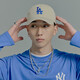 MLB帽子男女通用棒球帽男韩版潮道奇队LA软顶弯檐四季遮阳送礼CP66