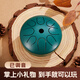 Cega空灵鼓8音儿童成人玩具乐器钢舌鼓打击乐器创意礼物 4.5寸祖母绿