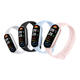 Xiaomi Band 9NFC Version Smart Band Sports Band High Precision Sports Health Monitoring Sleep Management Heart Rate Blood Oxygen Monitoring Sports Band Send Boyfriend and Girlfriend Silver