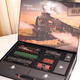 
Children's electric train high-speed rail simulation steam track car remote control green leather train alloy model toy boy B charging/gift box simulation sound effect/spray/light