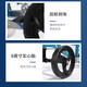 HOEA德国助行车膝盖助行器带轮带坐可折叠便携脚踝骨折单腿代步车神器 时尚蓝色助行车-9225