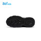 361 Children's Shoes Children's Running Shoes 25 Winter Men's and Big Kids' Knob Buckle Leather Rebound Sports Shoes Black 33