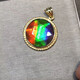 Xuan Song Canada's new crystal semi-precious stone necklace for women ammolite David star picture color star picture color
