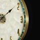 
Kaiqin new Chinese style full copper wall clock with calendar living room home clock automatic radio wave clock wall brass wall clock copper large size 9273 calendar with luminous mica plate 1cm manual timing adjustment movement (10 years of protection)
