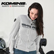 
KOMINE SAFETY/INNOVATION Summer full mesh knight jacket light weight anti-fall minimalist style motorcycle riding suit men and women JK-171 Silver 2XL