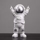 Baiyuan Astronaut ornaments cute model small spaceman home living room desktop decoration ornaments birthday gift starry sky blue four-piece set