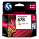 
HP original HP 678 ink cartridge HP1518254845183548CZ107AA printer black color ink cartridge HP 678 dual black set