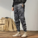 Pantalones de trabajo de trabajo de trabajo de Kefan Ogovqr Kefan Pantalones de trabajo sueltos de mano de moda para hombres Pantalones casuales de múltiples bolsas 679 Black Summer Style 32140-150Jin [Jin equivale a 0.5 kg]