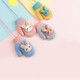 9i9 baby gloves winter thickened and velvet baby gloves for students and children hanging neck outdoor warm A188 rabbit