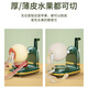 Mi Ling Apple Cutting Artifact, Fruit Peeling, Household Coring and Slicing Machine, Cutting, Slicing and Peeling, Automatic Divider, Hand-cranked Peeling Machine + Fruit Cutter (Elegant Green)