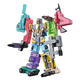 Lindo hogar Transformado Digital Integrado Robot Juguetes ensamblados más Diamond Mecha Mecha Bloques de construcción infantiles de Diamond Mecha 3 a sexto cumpleaños Gran Digital 6 Excavator