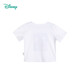 Disney children's short-sleeved T-shirt Disney baby round neck top Boy white Mickey 212S1502 7 years old/height 140cm