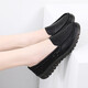 2023 Spring and Summer Mom Shoes Soft Soled Casual Fashion Shoes Comfort Shoes Middle-aged and Elderly Granny Shoes Anti-Slip Dancing Shoes Black 37