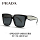 PRADA Prada sunglasses large frame sunglasses driving driving mirror men's and women's personalized sunglasses 0PR24ZSF 0PR24ZSF-1AB5S0 black