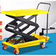 BEYZK mobile manual hydraulic platform car flatbed car scissors type hand-push small lift platform mobile elevator 12250 kilometer Jin [Jin equals 0.5 kilogram] rise by 0.72 meters