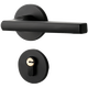 Ansery Door Lock Room Door Lock Solid Wood Door Handle Split Lock Light Sound Split Lock Black C Style 5D02076