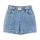 Gioio Ice Silk Denim Shorts pour femmes minces 2025 Nouveau produit Tennis en liberté grande taille Fat Girls Four-Crop Pantal
