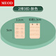MEOD bra extension buckle 2 rows 3 buckles large 2 rows bra extension buckle bra extension buckle stainless steel bra buckle large 2 rows - skin color one pack