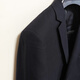 Jijia anti-wrinkle worsted wool single suit men's business casual suit wool jacket suit suit top Navy blue Regular 33 088A suit trousers