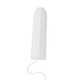 Leatex100 Tampone con tía empotrado en el dedo en masa Tía empotrada Voluntad sanitaria Natación de la menstruación del ejercicio Hot Spring [100 piezas] [S] [Normal]