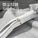 NanJiren pure cotton four-piece simple embroidered bedding set double bed quilt cover 200*230cm bed sheet pillowcase 1.8m bed