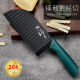 Multifunctional commercial wolf tooth potato cutting wavy knife household thickened corrugated Langya kitchen knife cutting fancy French fries knife home three-piece set 304 wolf tooth mouth potato knife