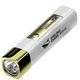 
Smiling Shark, Strong Light Flashlight Small Rechargeable LED Outdoor Light Household Super Bright Light Waterproof Emergency Searchlight [Upgrade] Side Light 9900K Bright Silver