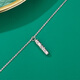 Yuan Shengfu's new PT950 boutique fashion perfume pendant platinum pendant atmospheric platinum necklace pendant for women 3.44g platinum perfume pendant