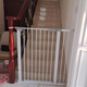 Qihuang baby safety gate stair entrance guardrail baby home isolation door pet fence fence pole no punching applicable width 69-76cm height 78cm
