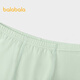 Balabala baby underwear cotton type A children's boxer shorts boy baby skin-friendly boxer briefs three-pack blue-green tone 00384 3 pairs 110
