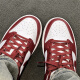 Nike (NIKE) DUNK low black and white panda men and women trendy non-slip wear-resistant lightweight comfortable low top casual sports shoes DD1391-601 white and red 41