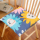 
Promotional Thickened Cushion Chair Cushion Butt Cushion Thickened Fall and Winter General Student Office Chair Double-Side-Short Plush [Clay Color] 3893 Universal Model 40*40cm
