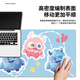 Three-color cat cute little monster mouse pad super large cartoon animation office desktop mat wrist pad notes 6626 pink bear 60 cm x 30 cm x 2 mm