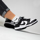 Nike (Nike) [Trend] Dunk Low Nike Herrenschuhe Neue Low-Top-Sportschuhe Leichte und atmungsaktive vielseitige Freizeitschuhe DD1391-100 (Schwarz-Weiß-Panda) 42.5