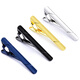 MU Xiaduo Tie Clip Men's Tie Clip Version coréenne de Gold Silver Black Collar Clip Business Formed Wear Wedding Simple Insurance Z01 [Iron]