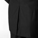 Jijia Business Business Professional Men's Suit en laine Veste en laine noir Dark Striped Formal Wool Suit Top Noir régulier 175a