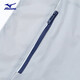 Mizuno (MIZUNO) outdoor skin jacket for men in summer, breathable and lightweight ice silk fishing hiking jacket for men, gray/dark blue L