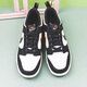 耐克（NIKE）板鞋女鞋2025新款夏季Dunk Low低帮轻便运动鞋时尚透气休闲鞋 DH9764-001黑白小熊猫金银勾 38.5