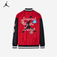 Jordan Nike AJ Kinderbekleidung Jungen gewebte Jacke Frühling und Herbstfarbe Block Kinder Top Jacket