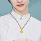 Liufu Jewelry Fuman Heirloom Series Gold Ocho tesoros Gold Posting Corbelo Rope Ropio G23TBGP0003 6.93 gramos (incluido el costo de mano de obra 679 yuan)