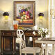 Peintures à l'huile de fruits de style européen, peintures de décoration de salon, peintures murales doubles couloirs à chambre à coucher à chambre à coucher, peintures de suspension à un seul hôtel, cadre 60x80 cm