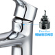 Moen Moen/Wash -Becken Wasserhahn Kupfer Haushalt Badezimmer Badezimmer Heiße und kaltes Becken Wasserhahn Badezimmer Waschbecken 15121 GN15122 Designer Wasserhahn