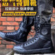 Li Lang Summer Atmable Duty Stiefel Kampfstiefel Schwarze Trainingschuhe High Top Canvas Mesh Security Shoes Martin Boots High Top Duty Mesh Style 41