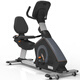REELIFE self-generated commercial horizontal exercise bike, recumbent magnetically controlled power bicycle fitness equipment R300