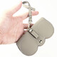 Xuansu Ins Sonnenbrille Tasche Echtes Cowhide Portable Brille Box Sonnenbrille Schutzhülle Süße Brille Clip Frauen Einfache Brille Khaki