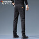 Woodpecker (TUCANO) Casual Pants Men's Autumn and Winter Business Pants Men's Loose Straight Fashion Versatile Pants Men's Pants Black 32