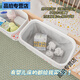 Xushansi Nachtkorb Hanges Korb Kopfteil Krippenablagerung Windungsbox Windel Hängende Beutel Baby Zimmer Schlafsaalbett graue Gehäuse * 3 + Drei-teiliger Hangkorb * 1 4 1. Stock