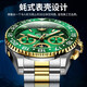 Top 10 des montres célèbres pour hommes en Suisse Watchs de marque certifiés pour hommes dans la série Top Ten de montres célèbres pour les montres mécaniques pour hommes en pleine montre automatiques pour hommes dans la courroie lumineuse de la ceinture d'Oupingke-3271-Steel.